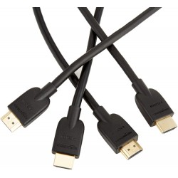 High-Speed HDMI Cable - 10 Feet (2-Pack) (Latest Standard)