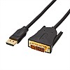 DisplayPort to DVI Cable - 10 Feet (Black)-