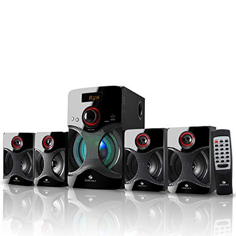 Zebronics BT4440RUCF 4.1 Channel Multimedia Speakers