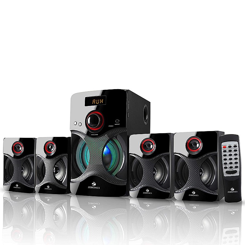 Zebronics BT4440RUCF 4.1 Channel Multimedia Speakers