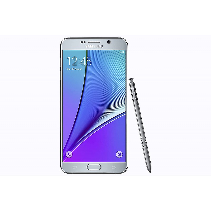 Samsung Galaxy Note 5 Silver Titanium 4 GB RAM 64 GB Storage Refurbished