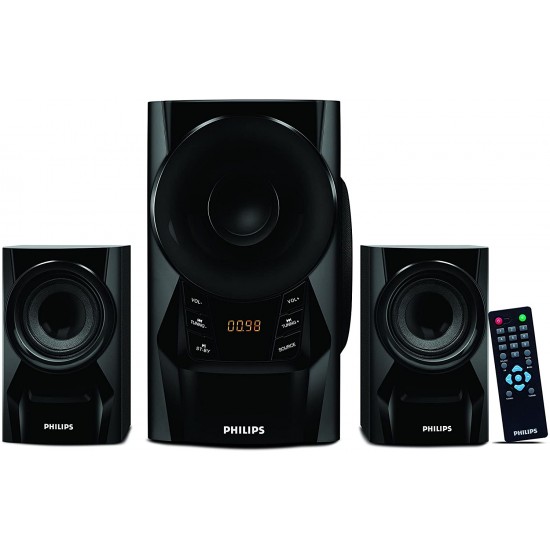 Philips Audios IN-MMS6080B/94 2.1 Channel Multimedia Speakers