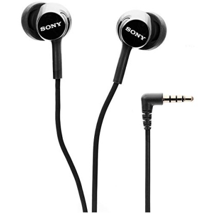 Sony MDR-EX150 in-Ear Headphones (Black) Sony MDR-EX150 in-Ear Headphones (Black)