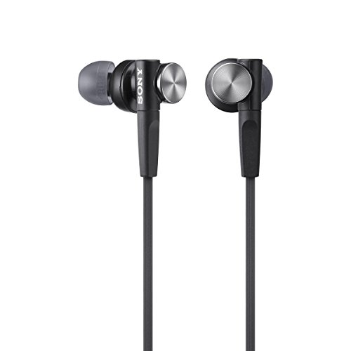 Sony Extra Bass MDR-XB50 in-Ear Earphones Black- Sony Extra Bass MDR-XB50 in-Ear Earphones Black-