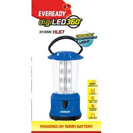 Eveready HL-67 Portable Rechargeable Lantern (Blue) Eveready HL-67 Portable Rechargeable Lantern (Blue)