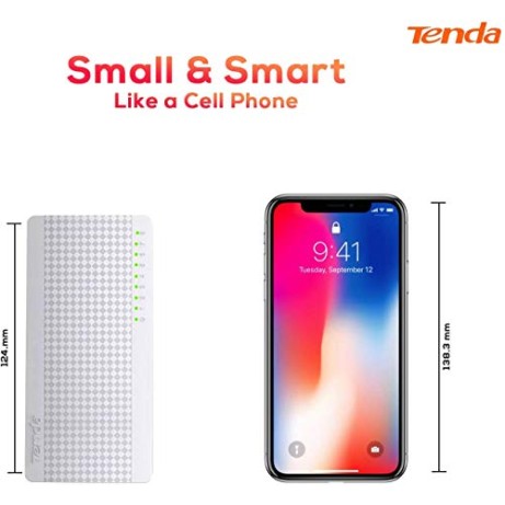 Tenda S108 8-Port Desktop Switch (White) Tenda S108 8-Port Desktop Switch (White)