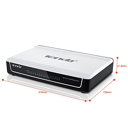 Tenda S108 8-Port Desktop Switch (White) Tenda S108 8-Port Desktop Switch (White)