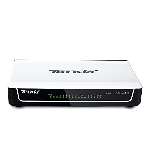 Tenda S108 8-Port Desktop Switch (White) Tenda S108 8-Port Desktop Switch (White)