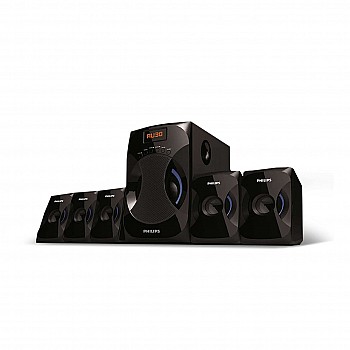 Philips SPA4040B/94 Multimedia Speakers System (Black) 