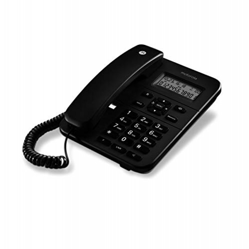 Motorola Corded Telephone CT 202 I Black Motorola Corded Telephone CT 202 I Black