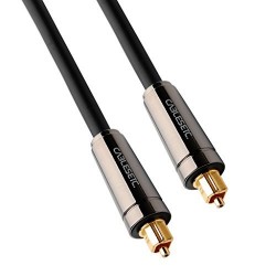 Cablesetc Pro Series Toslink Digital Optical Audio S/PDIF Cable Support Dolby Digital DTS PCM 1.8 Meters (6 Feet)
