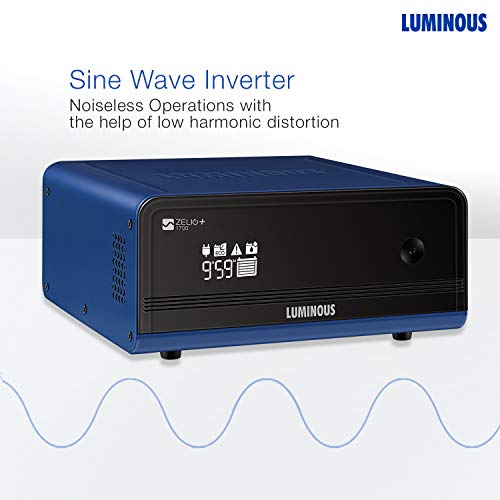 Luminous Zelio+ 1100 Home Pure Sinewave Inverter UPS Luminous Zelio+ 1100 Home Pure Sinewave Inverter UPS