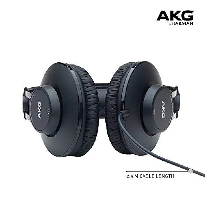 AKG K52 Closed-Back Headphone (Black)