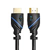 C&E CNE510415 High Speed HDMI Cable Male to Male with Ethernet (20 Feet/6.0 Meters) Black