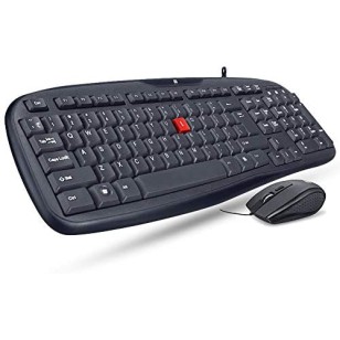 iBall Wintop Soft Key Keyboard and Mouse Combo with Water Resistant Design, Blackq iBall Wintop Soft Key Keyboard and Mouse Combo with Water Resistant Design, Blackq