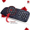 iBall Wintop Soft Key Keyboard and Mouse Combo with Water Resistant Design, Blackq