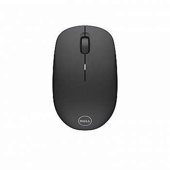 Dell WM126 Wireless Mouse, 1000DPI, 2.4 Ghz with USB Nano Receiver, Optical Black