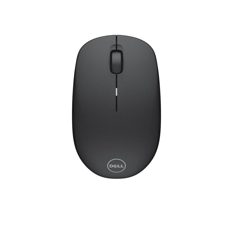 Dell WM126 Wireless Mouse, 1000DPI, 2.4 Ghz with USB Nano Receiver, Optical Black