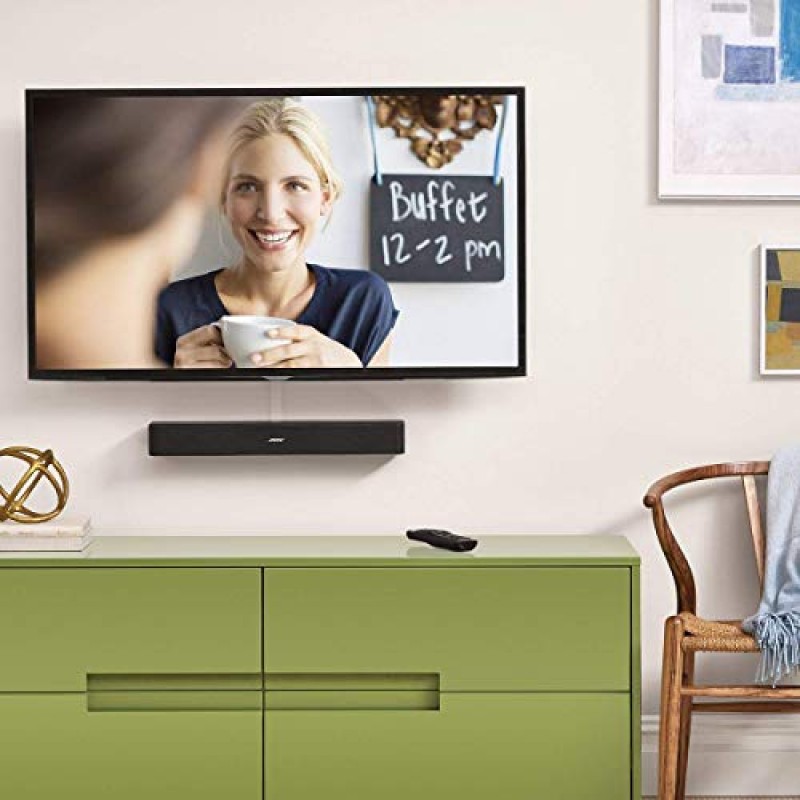 Bose Solo 5 TV Soundbar Sound System with Universal Remote Control, Black Bose Solo 5 TV Soundbar Sound System with Universal Remote Control, Black