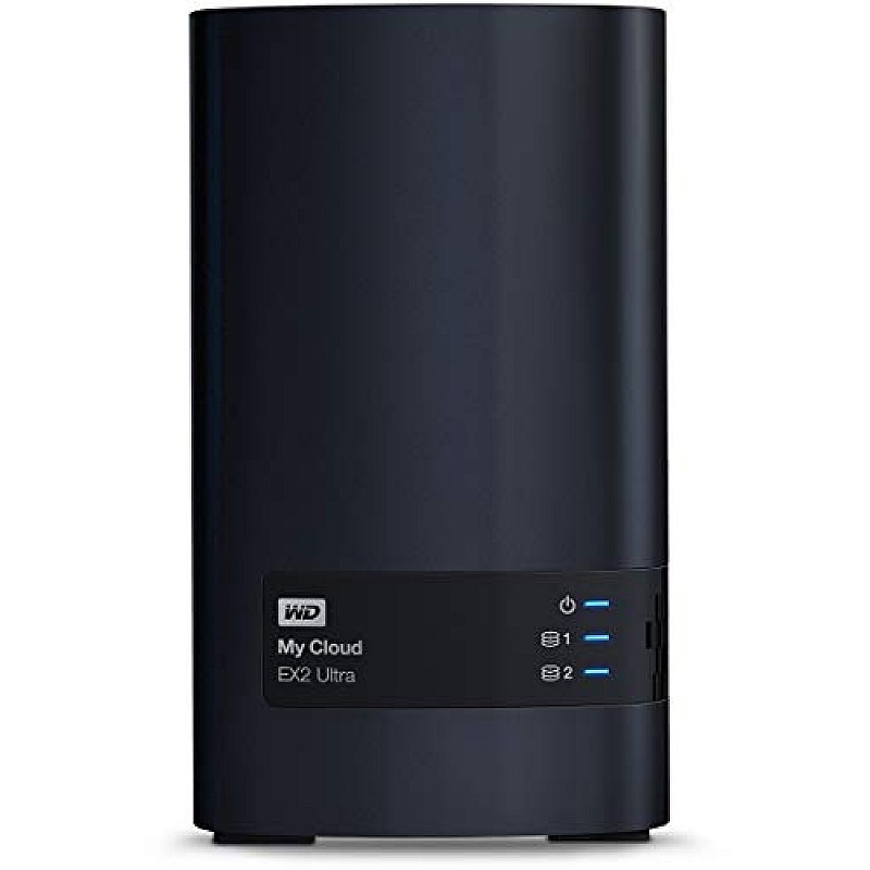 Western Digital My Cloud EX Ultra 2-Bay Diskless Network Attached Storage 3.0 USB Black Western Digital