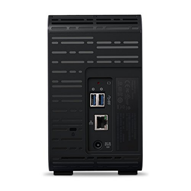 Western Digital My Cloud EX Ultra 2-Bay Diskless Network Attached Storage 3.0 USB Black Western Digital