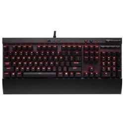 CORSAIR K70 Mechanical Gaming Keyboard-Red LED-USB Passthrough- Cherry MX Speed