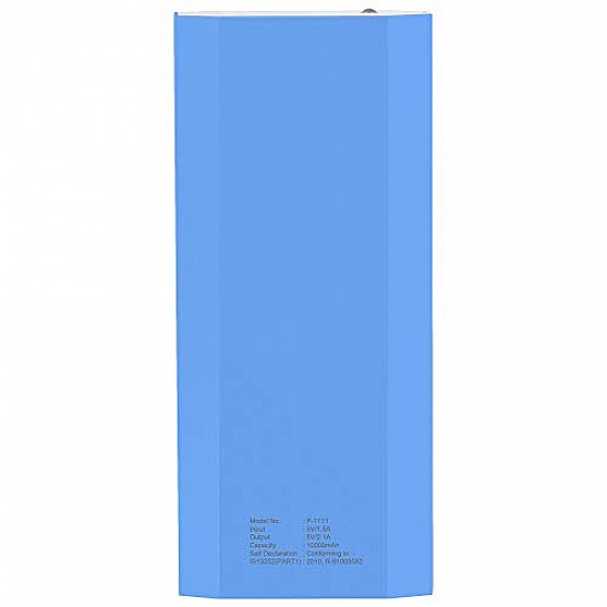 Ambrane 10000 mAh Power Bank P-1111 White-Blue