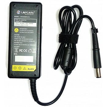 Lapcare Laptop AC Adapter for HP Compaq CQ40, CQ42, CQ45, CQ50, CQ60, CQ6 (Black)