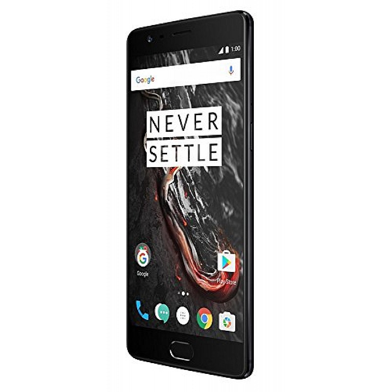 OnePlus 3T (Midnight Black, 128 GB, 6 GB RAM) Refurbished