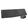 Logitech MK235 Wireless Keyboard and Mouse Combo for Windows, 2.4 GHz Wireless with Nano USB-Receiver