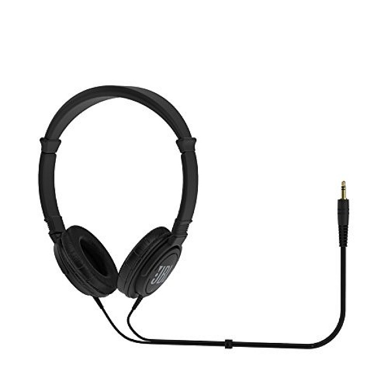 JBL C300SI On-Ear Dynamic Wired Headphones (Black)