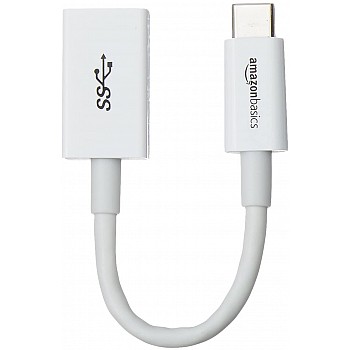 L6LUC022-CS-R USB Type-C to USB 3.1 Gen1 Female Adapter - White-