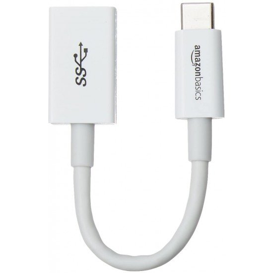 L6LUC022-CS-R USB Type-C to USB 3.1 Gen1 Female Adapter - White