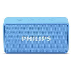 Philips BT64A Portable Bluetooth Speakers (Sky Blue)