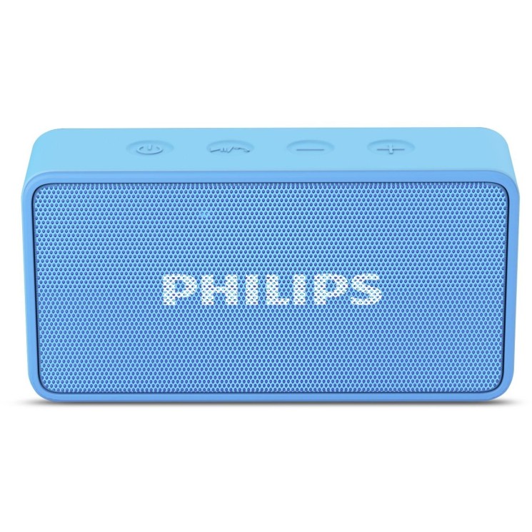 Philips BT64A Portable Bluetooth Speakers (Sky Blue) Philips BT64A Portable Bluetooth Speakers (Sky Blue)