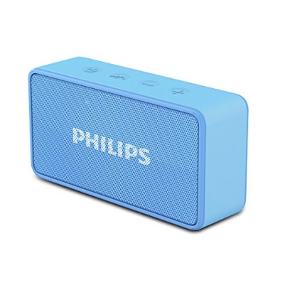 Philips BT64A Portable Bluetooth Speakers (Sky Blue) Philips BT64A Portable Bluetooth Speakers (Sky Blue)