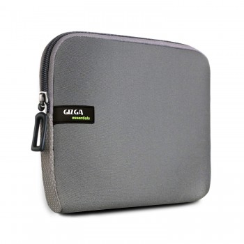 Gizga Essentials Tablet Kindle Bag Sleeve Case Cover Pouch for 10 Inch Tablets, Premium Neoprene Material  Grey