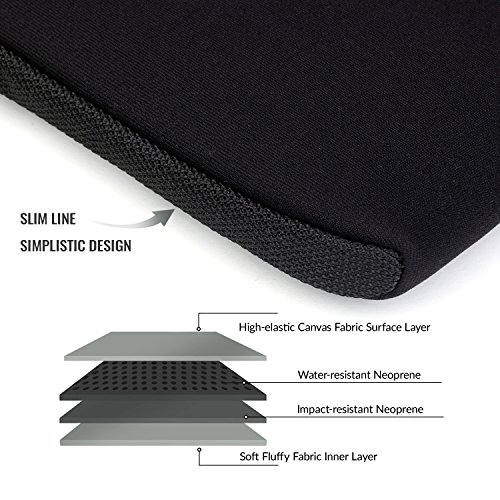 Gizga Essentials Laptop Bag Sleeve Case Cover for 13-Inch/ 13.3 Inch Laptop MacBook Air Pro (Black) Gizga Essentials Laptop Bag Sleeve Case Cover for 13-Inch/ 13.3 Inch Laptop MacBook Air Pro (Black)