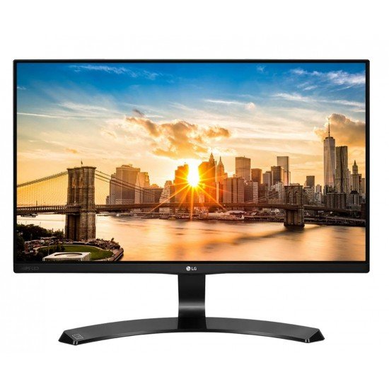 LG 22 inch (55cm) IPS Monitor - Full HD, IPS Panel with VGA, HDMI, DVI, Audio Out Ports - 22MP68VQ
