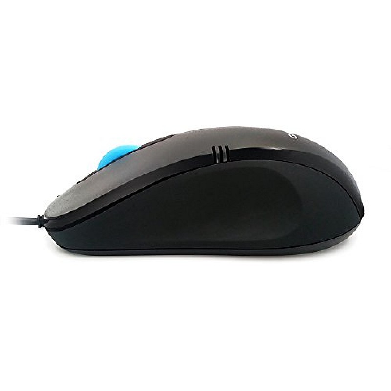 Amkette Kwik Pro Wired Optical USB Mouse with 3 Button – Black