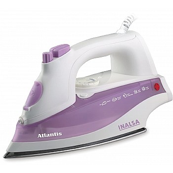 Inalsa Atlantis 1400-Watt Steam Iron (White and Purple)