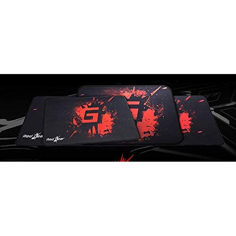 Redgear MP80 Type Gaming Mousepad (Black/Red)