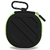  TIZUM Earphone Carrying Case Multi Purpose Pocket Storage Case (Black)