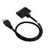 Laprite USB 3.0 to 2.5" SATA 22P (7Pin + 15Pin) III Hard Drive Adapter Cable - SATA to USB 3.0 Converter for SSD/HDD Hard Drive Adapter Cable w/UASP