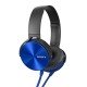Sony XB450 On-Ear Extraa Bass Headphone (Blue)