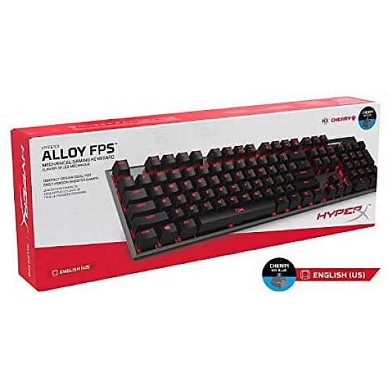 HyperX Alloy HX-KB1BL1-NA/A3 FPS Mechanical Gaming Keyboard (Cherry MX Blue)