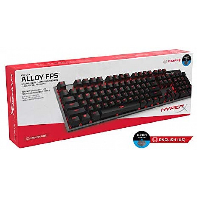 HyperX Alloy HX-KB1BL1-NA/A3 FPS Mechanical Gaming Keyboard (Cherry MX Blue)