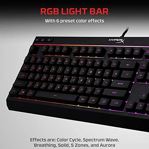 HyperX Alloy HX-KB1BL1-NA/A3 FPS Mechanical Gaming Keyboard (Cherry MX Blue) HyperX Alloy HX-KB1BL1-NA/A3 FPS Mechanical Gaming Keyboard (Cherry MX Blue)