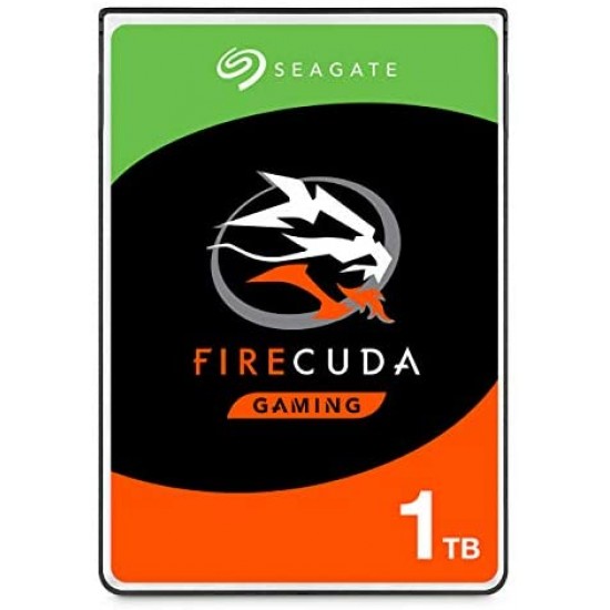 Seagate FireCuda 1 TB Solid State Hybrid Drive Performance SSHD – 2.5 Inch SATA 6 Gb/s Flash Accelerated for Gaming PC Laptop (ST1000LX015)