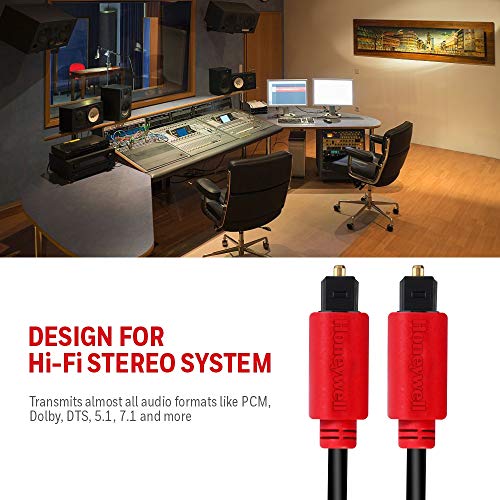 Honeywell Digital Optical TosLink Cable- 2Meters Honeywell Digital Optical TosLink Cable- 2Meters